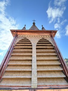 détail du clocher de Chaux-lès-Passavant